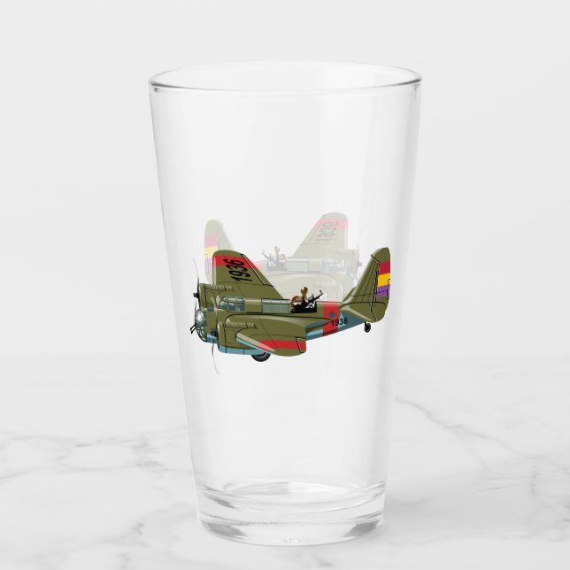 Verre Bombe rétro (Devant)