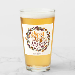 Verre Bon thanksgiving simple mou Citrouille automne