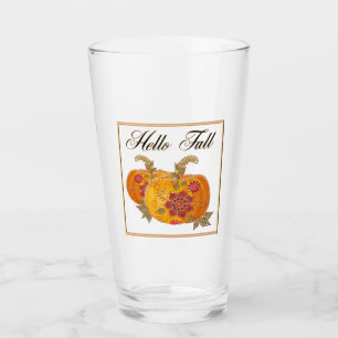 Verre Bonjour automne