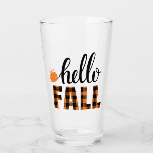 Verre Bonjour automne