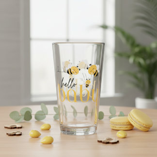 Verre Bonjour Bébé Bee Douche Boire