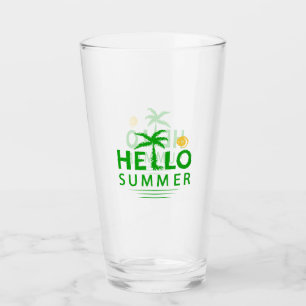 Verre Bonjour été