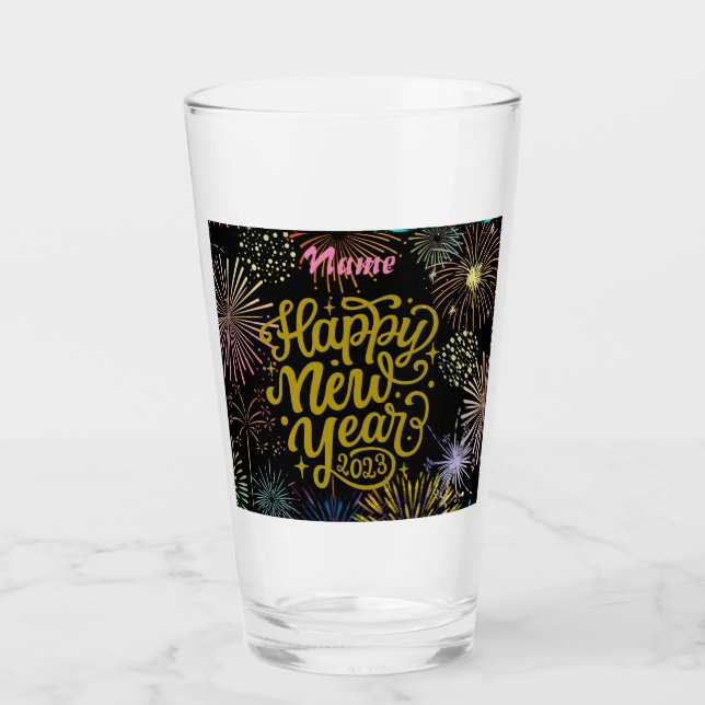 Verre Bonne année 2023 Thunder_Cove (Devant)