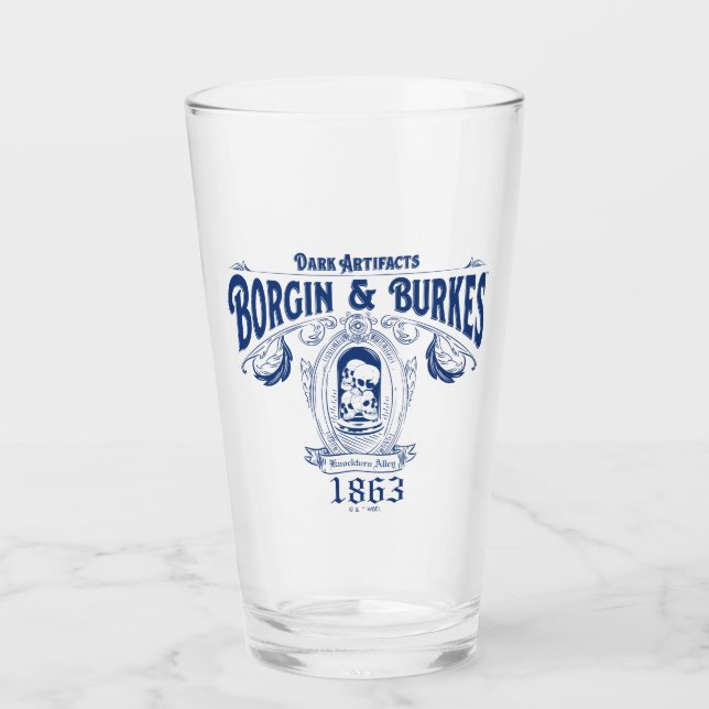 Verre BORGIN & BURKES™ Artefacts foncés Magasin graphiqu (Devant)