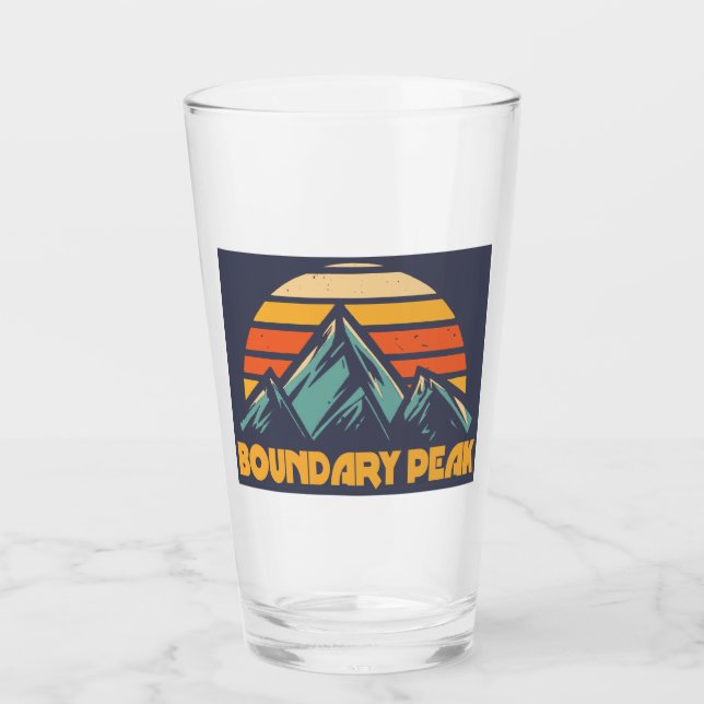 Verre Boundary Peak Nevada Retro Turquoise (Devant)