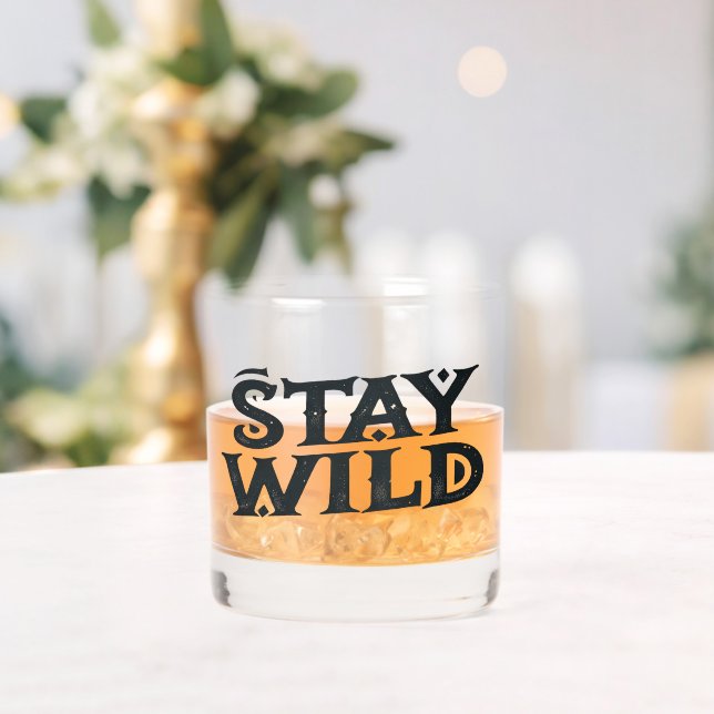 Verre Bourbon de whisky sauvage (Insitu (Mariage))