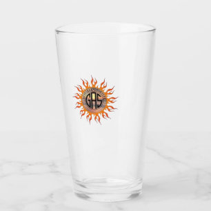 Verre Bouteille du logo GAS