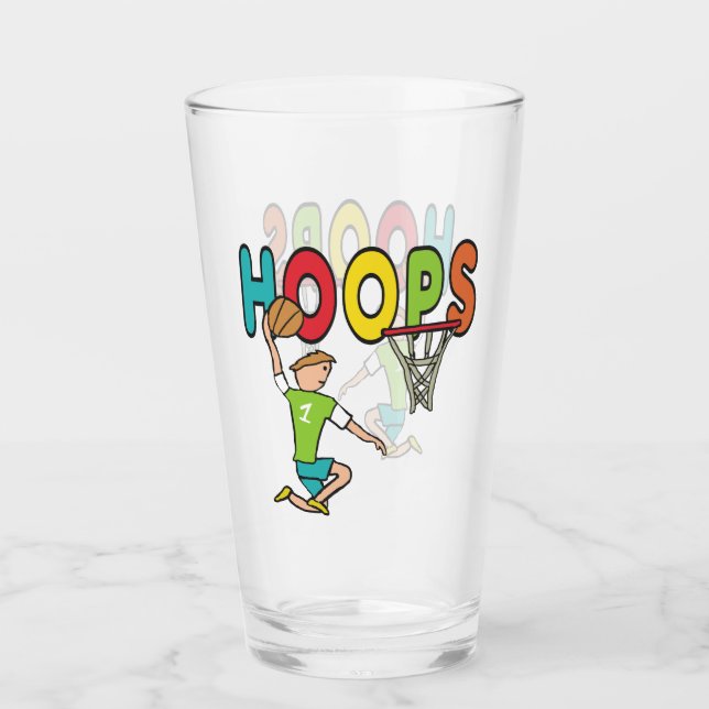 Verre Bouts de basket (Devant)