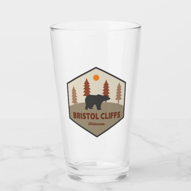 Verre Bristol Cliffs Ours sauvage (Devant)