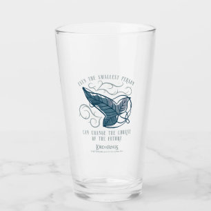 Verre Broche elfique de la Communauté Citation Graphique