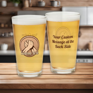 Verre Bronze de lutte contre les bras