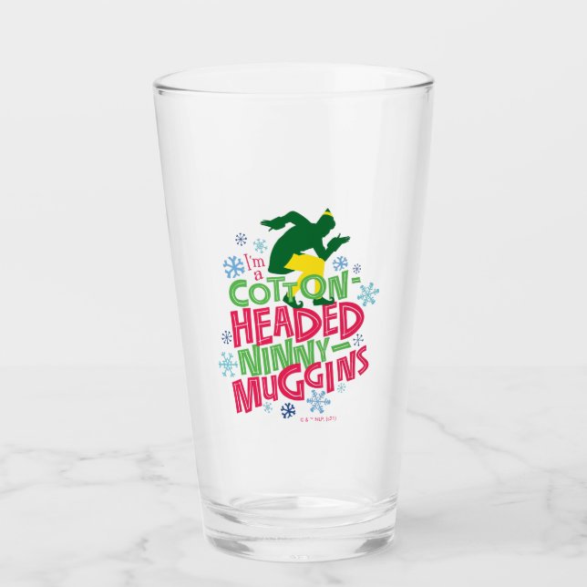 Verre Buddy l'Elfe | Ninny-muggins en coton (Devant)