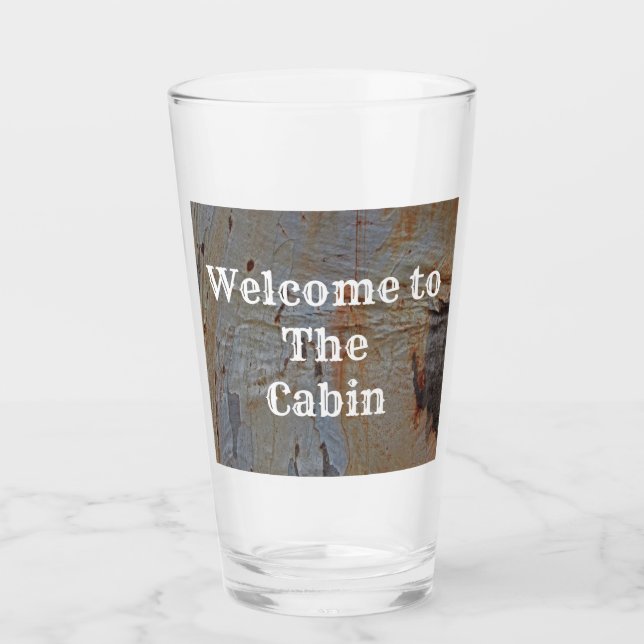 Verre Cabine Invité Bienvenue Trunk Photo Wildnerness (Devant)