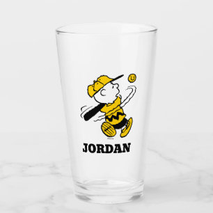Verre cacahuètes   Charlie Brown à Bat