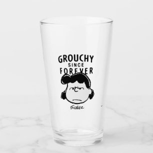 Verre cacahuètes Grouchy depuis toujours Lucy
