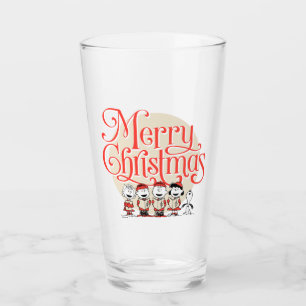 Verre cacahuètes Joyeuse Chorale de Noël