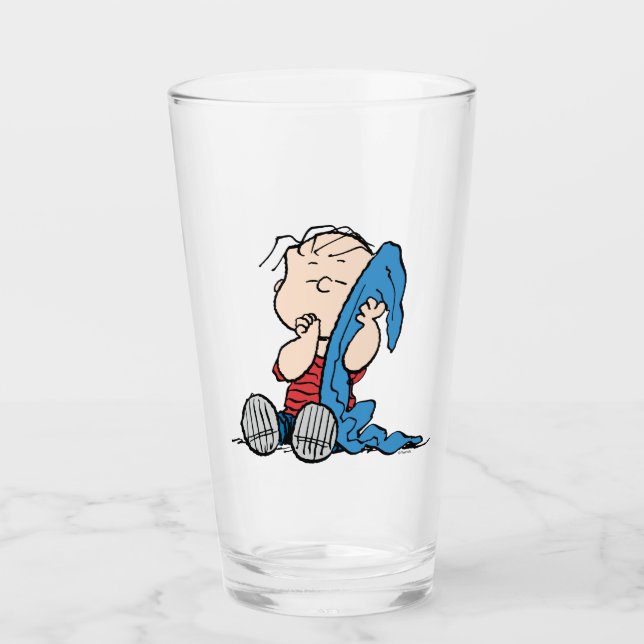 Verre cacahuètes | Linus et sa couverture (Devant)