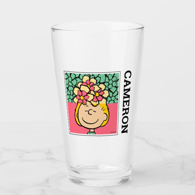 Verre cacahuètes | Moitié et demi-fleurs Sally (Devant)