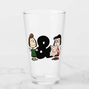 Verre cacahuètes   Pepperment Patty & Marcie