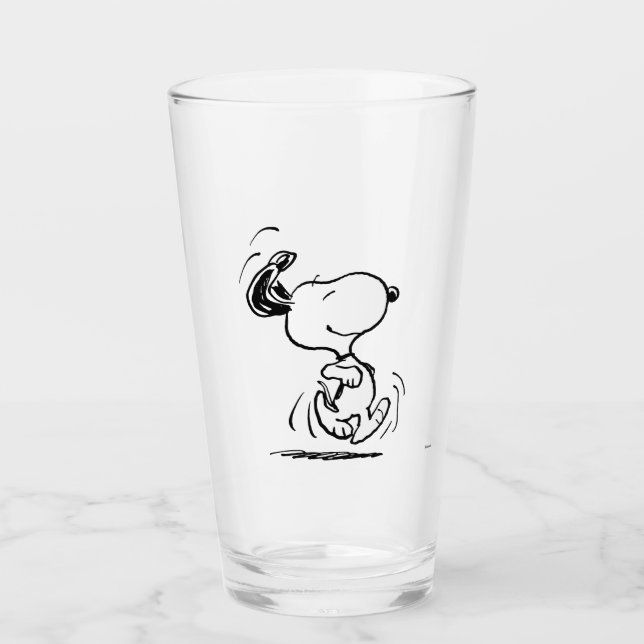 Verre cacahuètes | Snoopy Happy Dance (Devant)