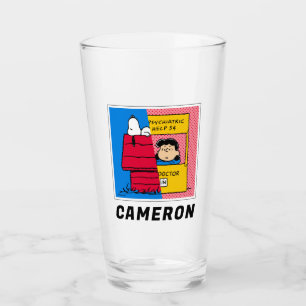 Verre cacahuètes   Snoopy & Lucy Half & Half