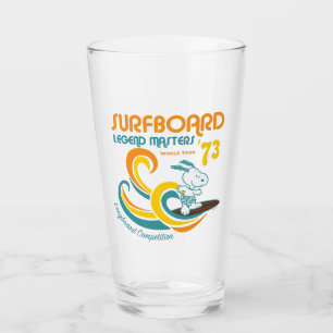 Verre cacahuètes Snoopy Surboard Longboard Competition
