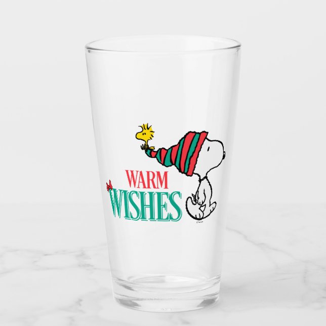Verre cacahuètes | Snoopy & Woodstock Chaleurs (Devant)
