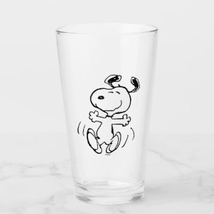 Verre cacahuètes Une Danse Heureuse Snoopy