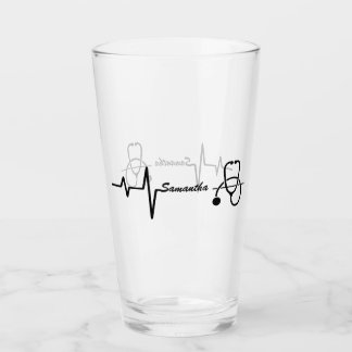 Verre Cadeau d'études de l'infirmière autorisée moderne