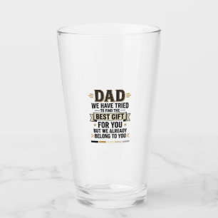 Verre Cadeau Meilleur Papa Vous Appartient Chemise Vinta