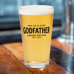 Verre Cadeau moderne pour la fête des pères pour parrain