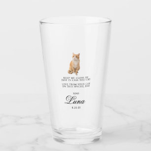 Verre Cadeau Personnalisé Moderne Pour Mariée Et Nom De 
