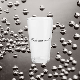 Verre Cadeau personnalisé pour anniversaire, pinte anniv