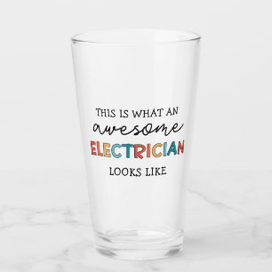 Verre Cadeaux amusants pour électriciens