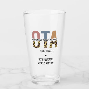 Verre Cadeaux de l'assistant d'ergothérapie OTA personn