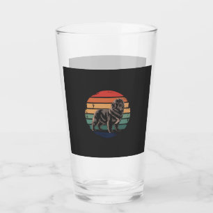 Verre Cadeaux Rétro Terre-Neuve Vintage pour Hommes Amou