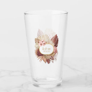 Verre Cadre floral de mariage Boho Oasis ID959