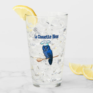 Verre Café La Chouette Bleue