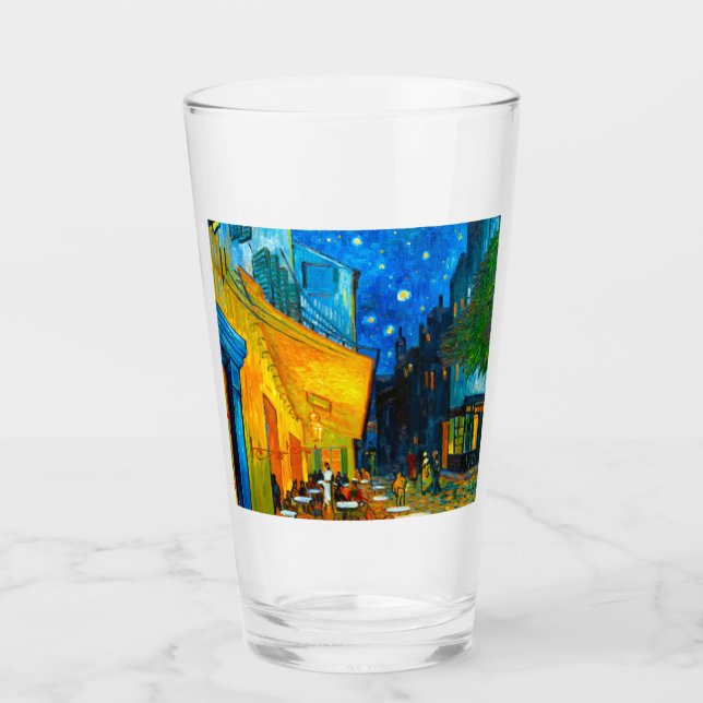 Verre Café Van Gogh Terrasse en soirée (Devant)