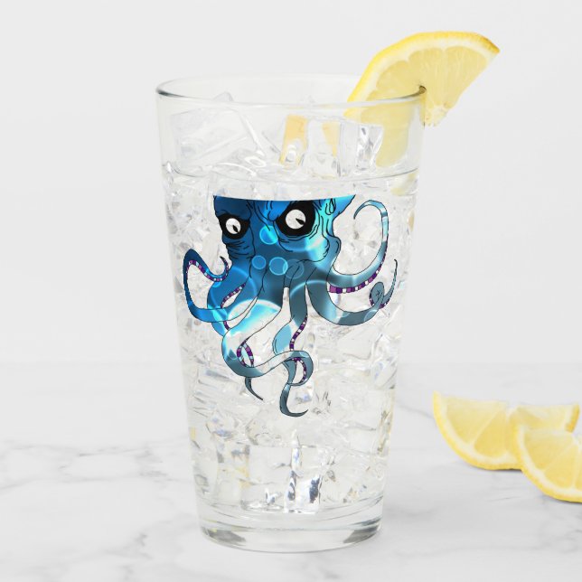 VERRE CAFFIENDRE OCTOPUS (Dos glace)