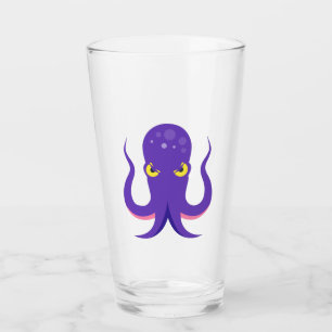 Verre Calmar pourpre d'Octopus