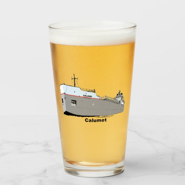 Verre Calumet de fret des Grands Lacs (ex-Roesch) (Devant (rempli))