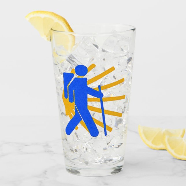 Verre Camino de Santiago Tumblers (Devant glace)