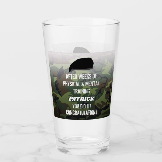 Verre Camo Personnalisé Passant La Parade (Devant)