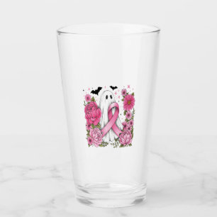 Verre Cancer du sein Halloween Ghost Boho