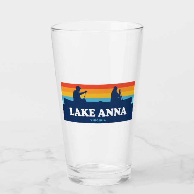 Verre Canoë du lac Anna Virginia (Devant)