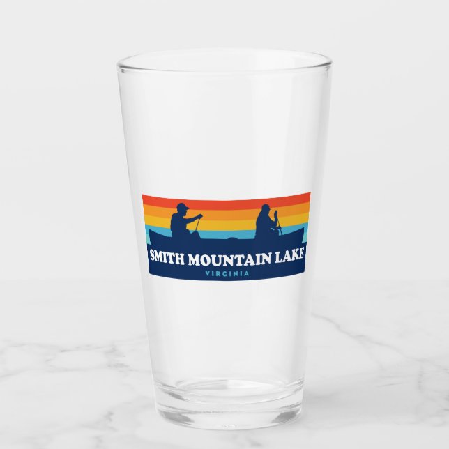 Verre Canoë Virginie du lac Smith Mountain (Devant)