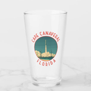 Verre Cape Canaveral Floride Retro Cercle désorganisé