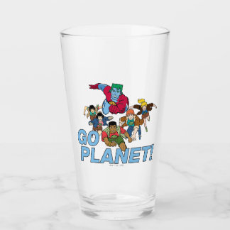 Verre Capitaine Planète et les Planètes - Allez Planète 