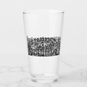 Verre Capitale de Constantinople de l'Empire romain
